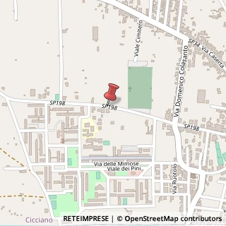 Mappa Via Provinciale Tavernanova, 12, 80033 Cicciano, Napoli (Campania)