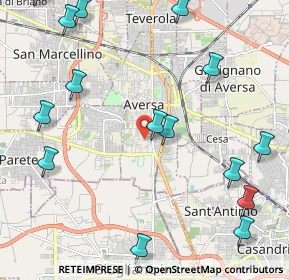 Mappa Via Pietro Pirolo, 81031 Aversa CE, Italia (3.01733)