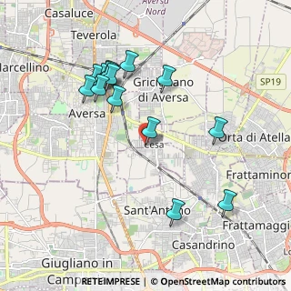 Mappa Via Francesco Bagno, 81030 Cesa CE, Italia (2.08429)