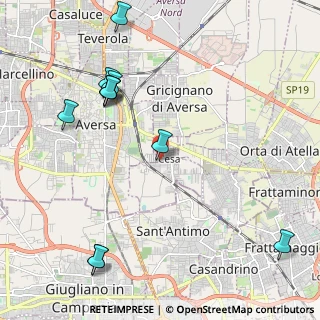 Mappa Via Francesco Bagno, 81030 Cesa CE, Italia (2.76636)