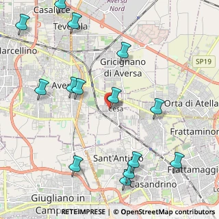 Mappa Via Madonna dell'Olio, 81030 Cesa CE, Italia (2.85143)