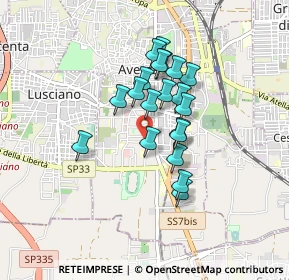 Mappa Via delle Acacie, 81031 Aversa CE, Italia (0.6985)