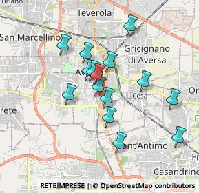 Mappa Via G. C. Abba, 81031 Aversa CE, Italia (1.62667)