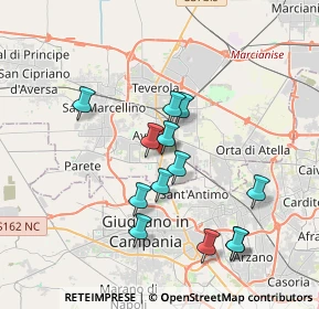 Mappa Via G. C. Abba, 81031 Aversa CE, Italia (3.62385)