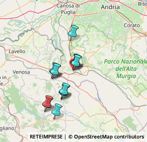 Mappa Via Alessandro Manzoni, 76014 Spinazzola BT, Italia (12.06538)