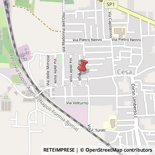 Mappa Via dei Gigli, 8, 81031 Aversa CE, Italia, 81031 Aversa, Caserta (Campania)