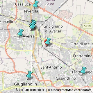 Mappa Via dei Gigli, 81030 Castel Volturno CE, Italia (2.72091)