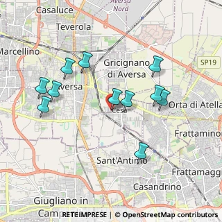 Mappa Via dei Gigli, 81030 Castel Volturno CE, Italia (1.98364)