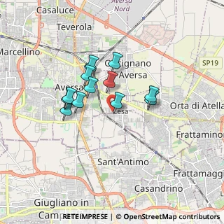 Mappa Via dei Gigli, 81030 Castel Volturno CE, Italia (1.44)