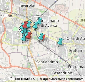 Mappa Via dei Gigli, 81031 Aversa CE, Italia (1.67846)