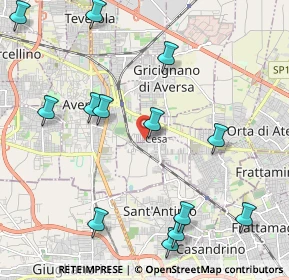 Mappa Via dei Gigli, 81031 Aversa CE, Italia (2.84429)