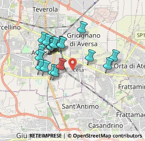 Mappa Via dei Gigli, 81031 Aversa CE, Italia (1.6645)