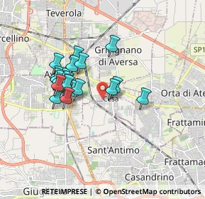 Mappa Via dei Gigli, 81031 Aversa CE, Italia (1.6035)