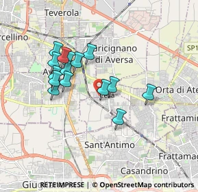 Mappa Via dei Gigli, 81031 Aversa CE, Italia (1.64333)