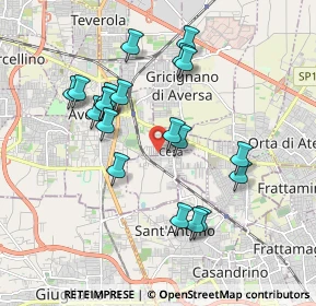 Mappa Via dei Gigli, 81031 Aversa CE, Italia (1.9115)