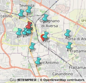 Mappa Via dei Gigli, 81031 Aversa CE, Italia (1.99733)