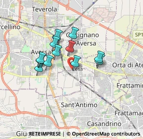 Mappa Via dei Gigli, 81031 Aversa CE, Italia (1.44)