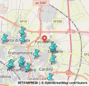 Mappa Piazza Mimosa, 80023 Caivano NA, Italia (2.82)