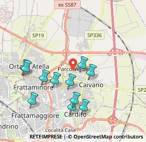 Mappa Piazza Mimosa, 80023 Caivano NA, Italia (2.02455)