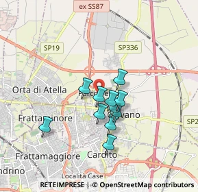 Mappa Piazza Mimosa, 80023 Caivano NA, Italia (1.32818)