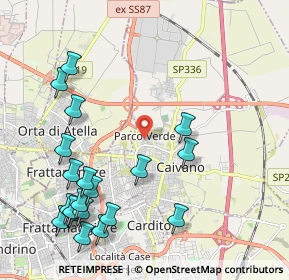 Mappa Piazza Mimosa, 80023 Caivano NA, Italia (2.7485)