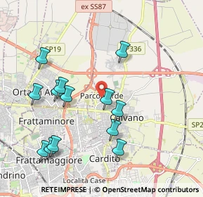 Mappa Piazza Mimosa, 80023 Caivano NA, Italia (2.22923)