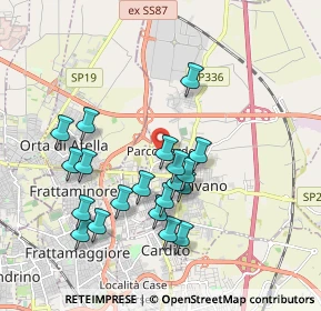 Mappa Piazza Mimosa, 80023 Caivano NA, Italia (1.9135)