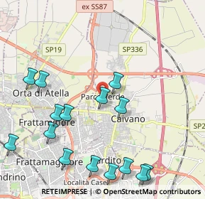 Mappa Piazza Mimosa, 80023 Caivano NA, Italia (2.7)