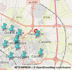 Mappa Piazza Mimosa, 80023 Caivano NA, Italia (2.85545)