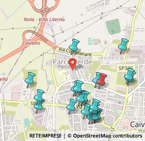 Mappa Piazza Mimosa, 80023 Caivano NA, Italia (0.6365)