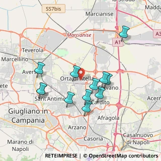 Mappa Via S. Salvatore, 81030 Orta di Atella CE, Italia (3.6725)