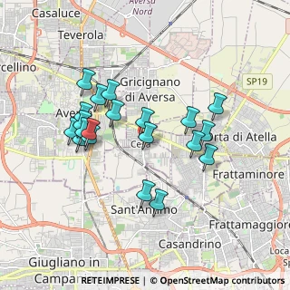 Mappa Via Fratelli Bandiera, 81030 Cesa CE, Italia (1.8025)