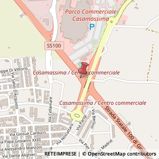 Mappa S.s. 100 Km 18, , 70010 Casamassima, Bari (Puglia)