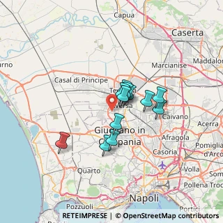 Mappa Via Guglielmo Marconi, 81030 Lusciano CE, Italia (4.96667)