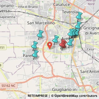 Mappa Via Guglielmo Marconi, 81030 Lusciano CE, Italia (1.93692)
