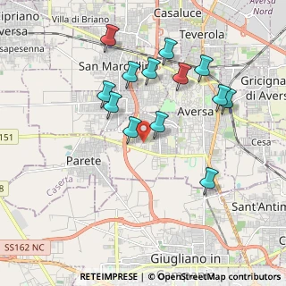 Mappa Via Guglielmo Marconi, 81030 Lusciano CE, Italia (1.98077)