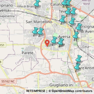 Mappa Via Guglielmo Marconi, 81030 Lusciano CE, Italia (2.76688)