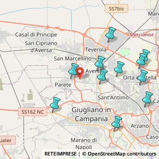 Mappa Via Guglielmo Marconi, 81030 Lusciano CE, Italia (5.21727)