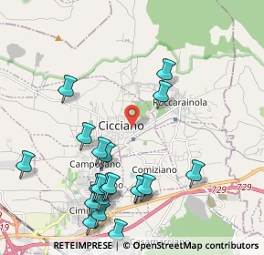 Mappa Via Monte della Taglia, 80033 Cicciano NA, Italia (2.562)