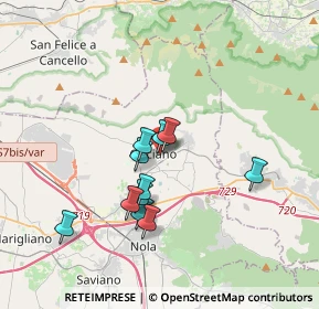 Mappa Via Monte della Taglia, 80033 Cicciano NA, Italia (3.11818)