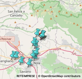 Mappa Via Monte della Taglia, 80033 Cicciano NA, Italia (3.53077)