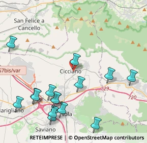 Mappa Via Monte della Taglia, 80033 Cicciano NA, Italia (5.36)