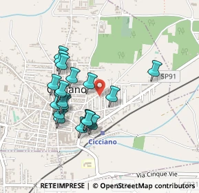 Mappa Via Monte della Taglia, 80033 Cicciano NA, Italia (0.4365)