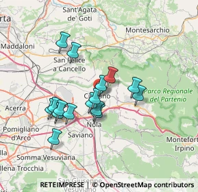 Mappa Via Monte della Taglia, 80033 Cicciano NA, Italia (6.34438)