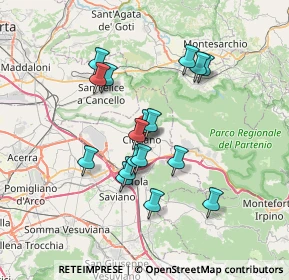 Mappa Via Monte della Taglia, 80033 Cicciano NA, Italia (6.41529)