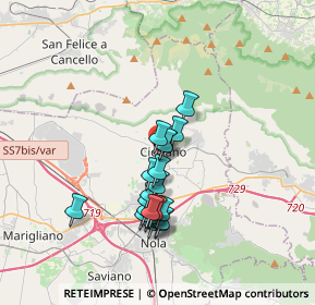 Mappa Via San Michele, 80033 Cicciano NA, Italia (3.1115)