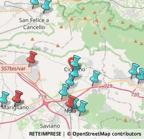 Mappa Via San Michele, 80033 Cicciano NA, Italia (5.41813)
