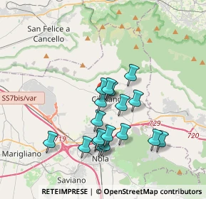 Mappa Via San Michele, 80033 Cicciano NA, Italia (3.37722)