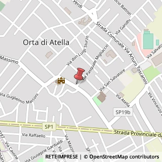 Mappa Via Pasquale Migliaccio, 13, 81030 Orta di Atella, Caserta (Campania)