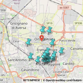 Mappa Via Cavour, 81030 Orta di Atella CE, Italia (2.123)
